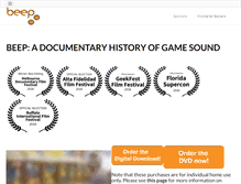 Tablet Screenshot of gamessound.com